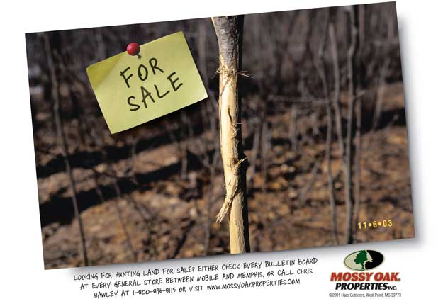 Mossy Oak Properties rub ad