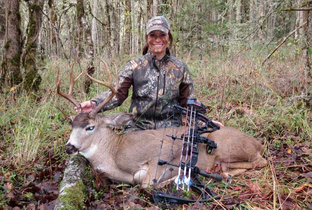 krissy knox trophy blacktail with bow