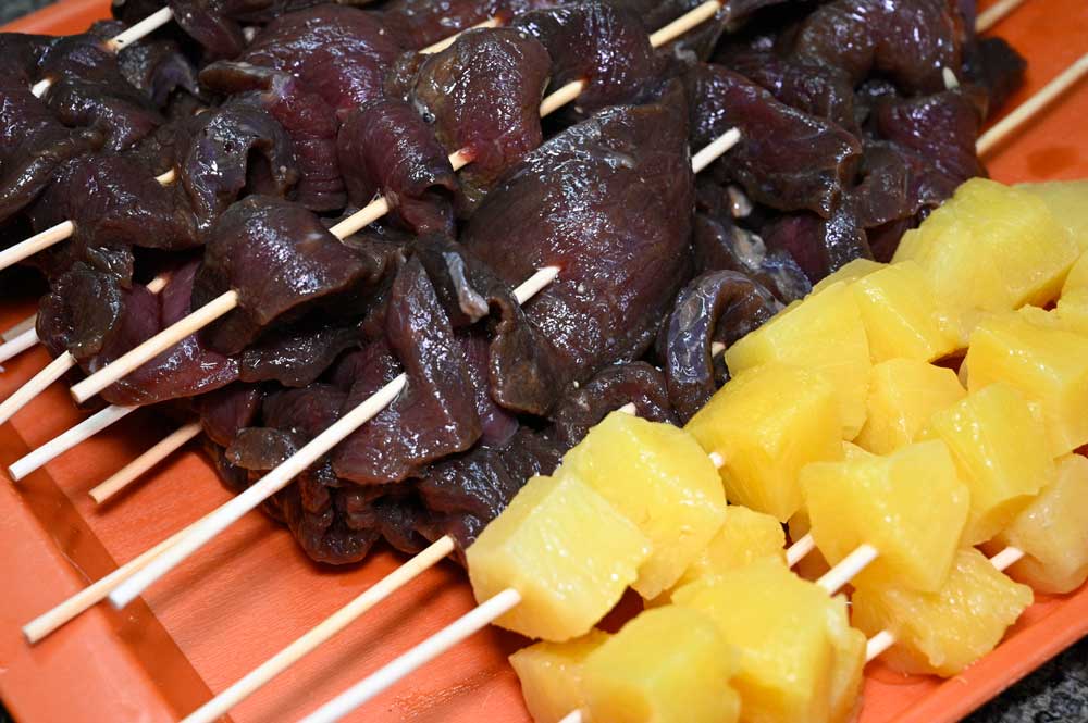 Teriyaki Wild Game Skewers recipe