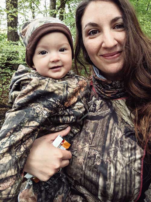 turkey hunting with a toddler