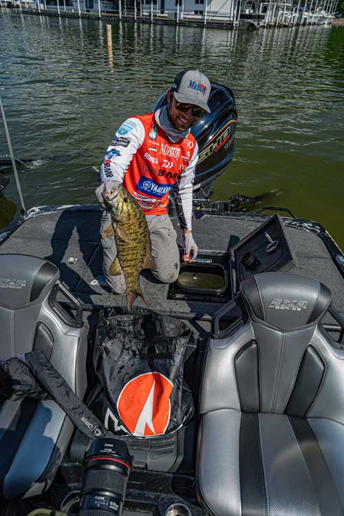 Brandon Palaniuk Pickwick Bassmaster Elite 2022