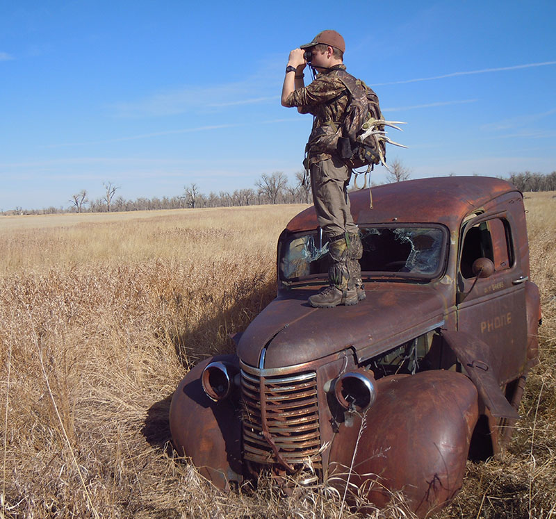 How to find shed antlers