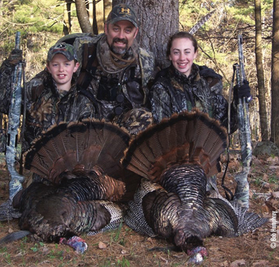 Bob Humphrey youth turkey hunters