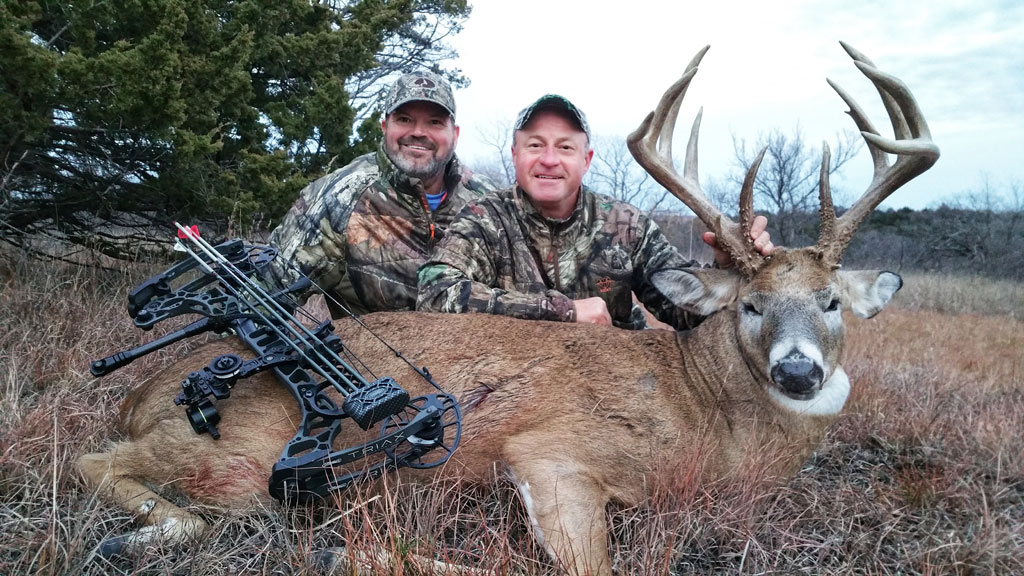 Greg Gilman and Mark Kayser Kansas buck