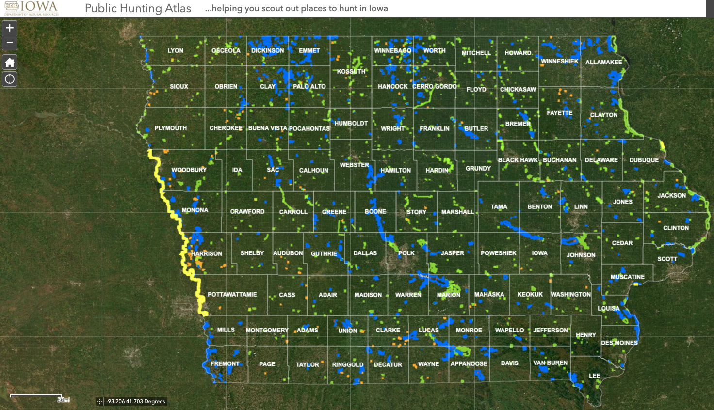 Iowa Public Land Deer Hunting