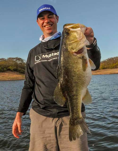 JD Blackburn's biggest bass