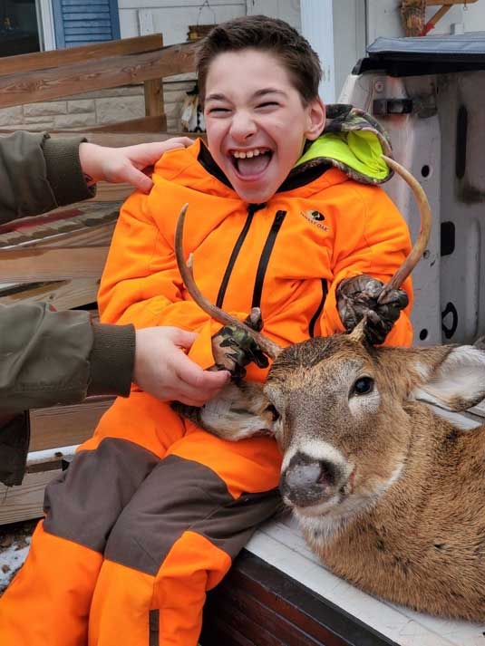 Lucas McCormick first buck