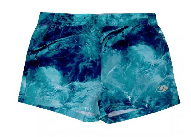 Mossy Oak Elements fishing shorts women