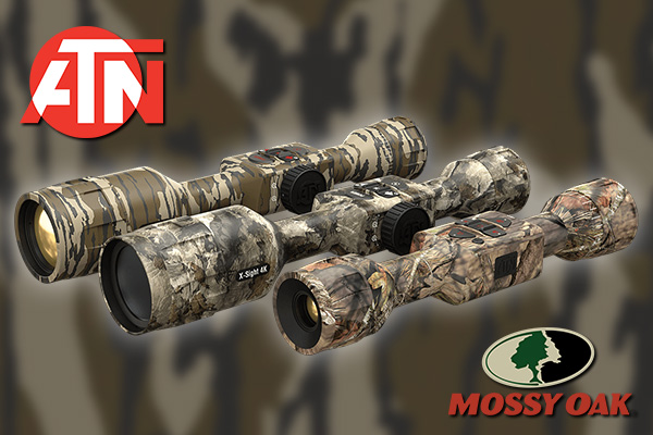 advertisement for mossy oak thermal scopes