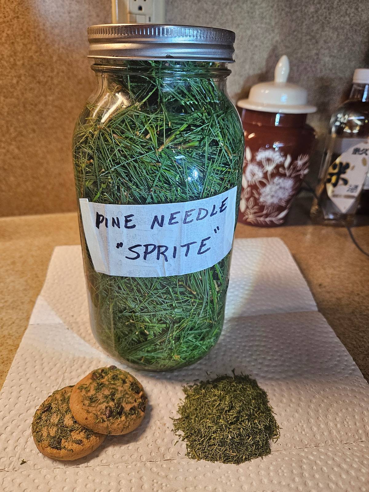 pine needles