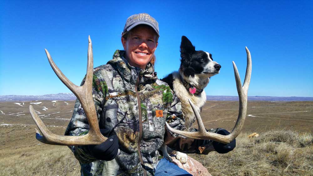 Sharon Kayser mule deer shed