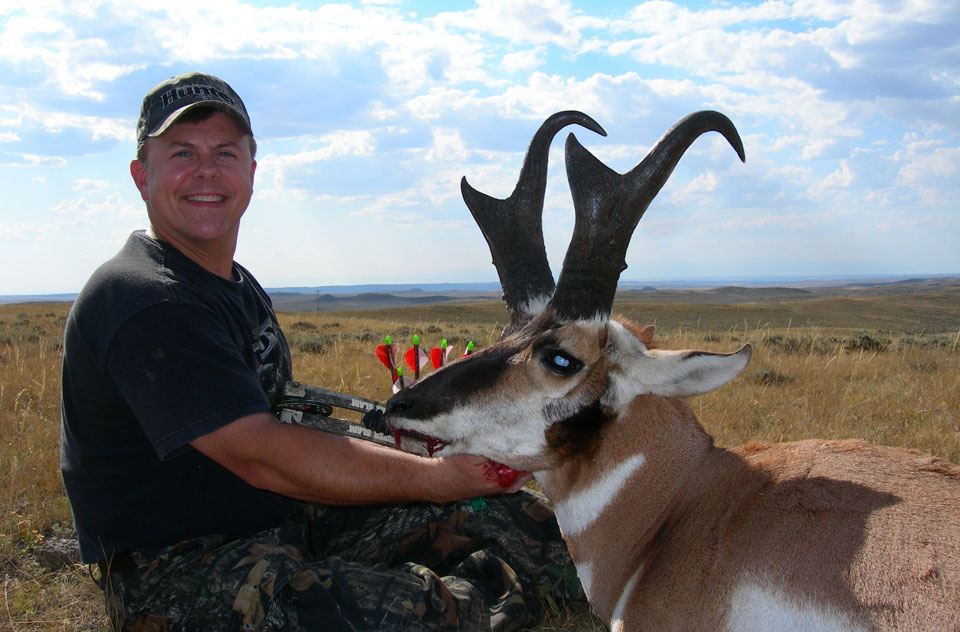 Todd Amenrud Bowhunting Pronghorn