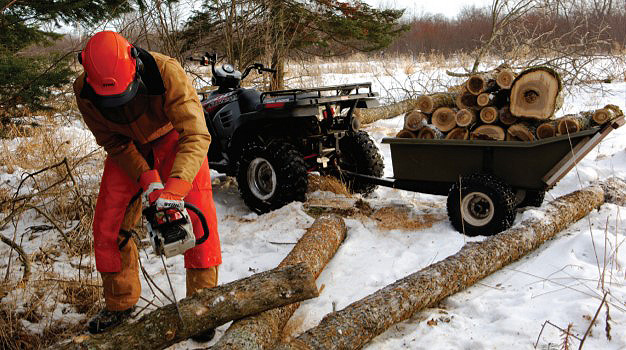 ATV hauling