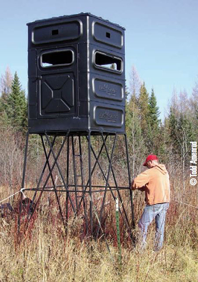 raised box blind