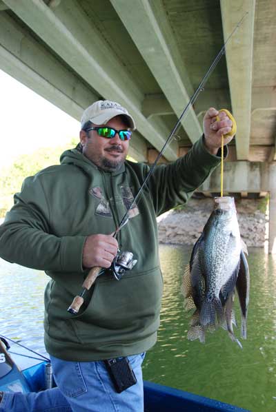 bridge crappie catch