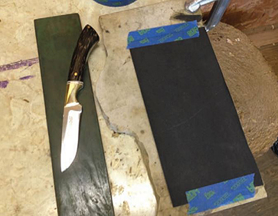 sandpaper for knife sharpening