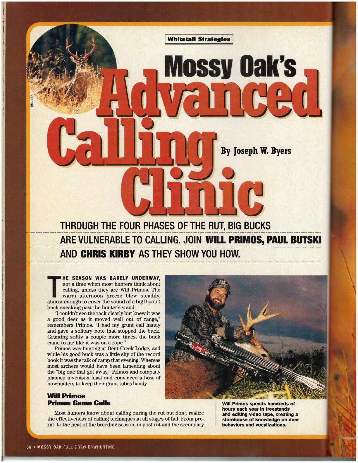 mossy oak advanced calling clinic