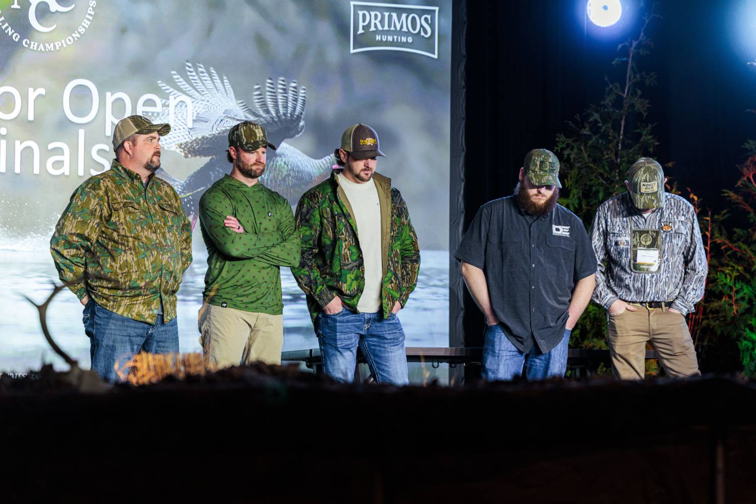five callers in mossy oak