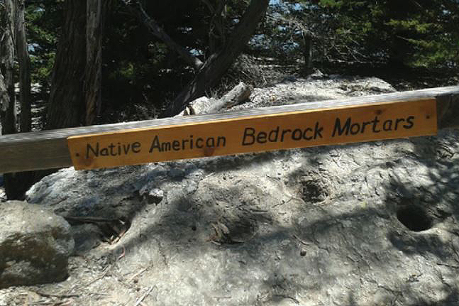 Native American bedrock mortars