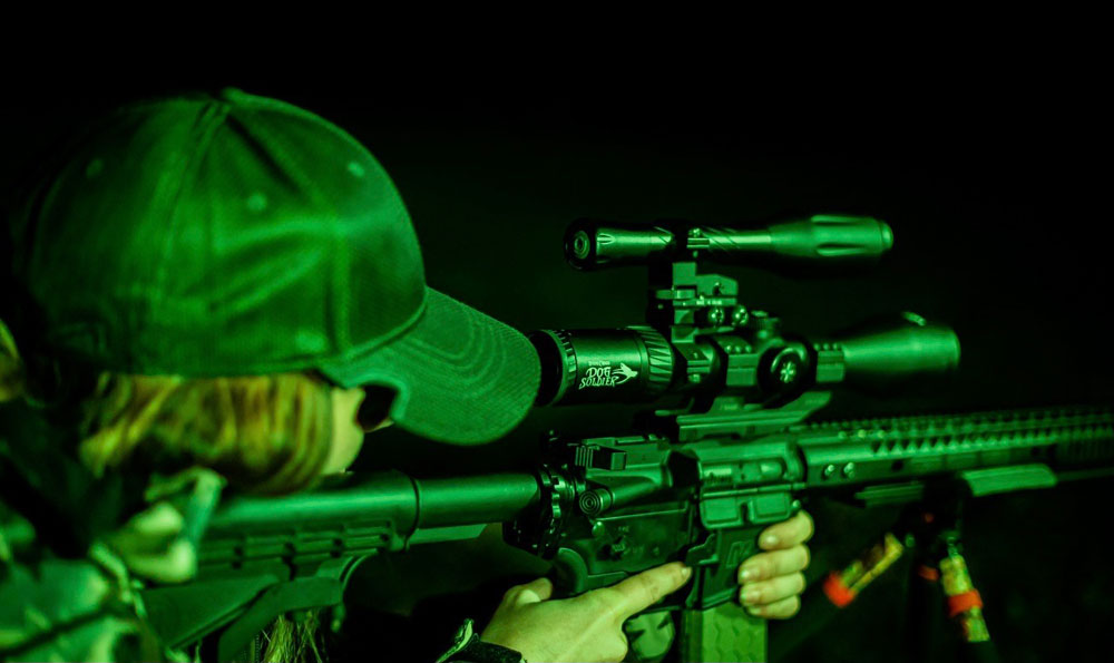 night vision hunting