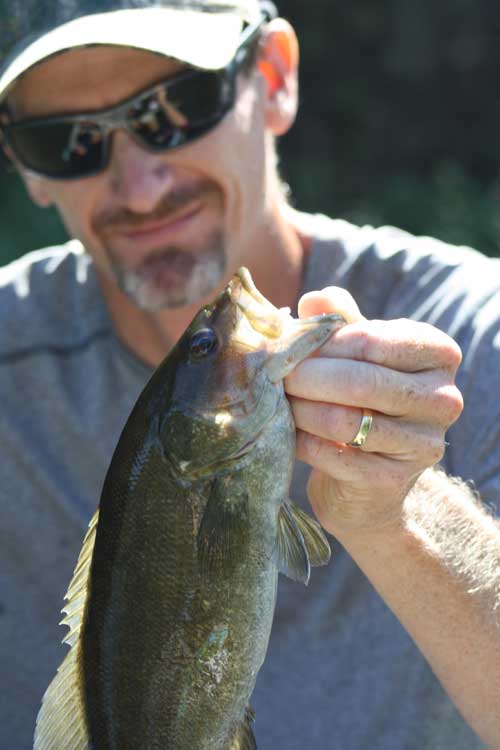 october smallmouth bass