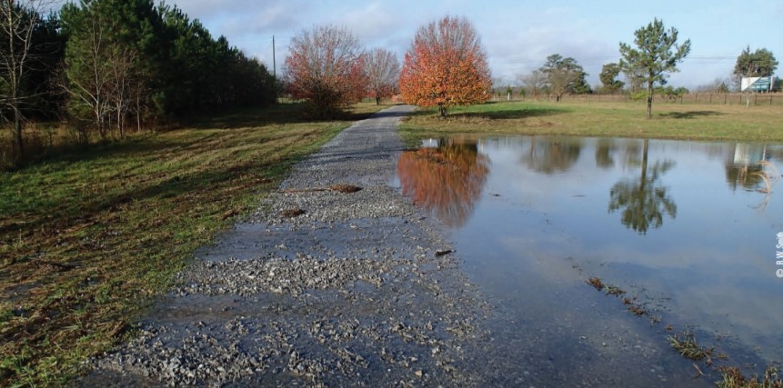 pond overflow