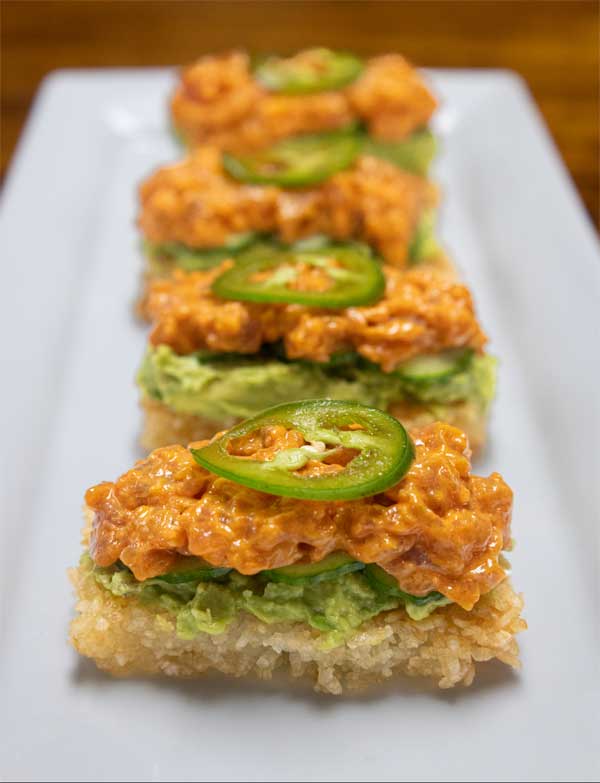 spicy tuna on crispy rice