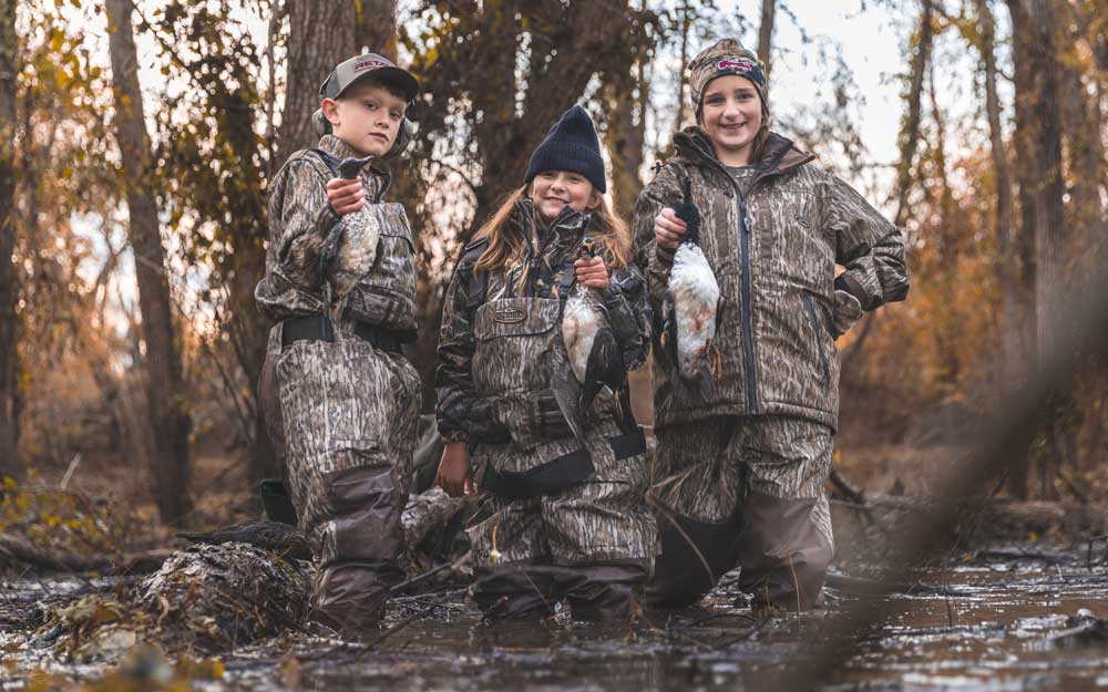 youth duck hunters