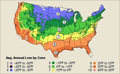 white oak zones 4-9