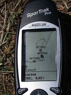 handheld gps map