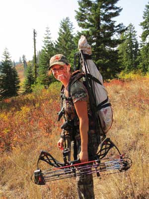 krissy knox packing out elk meat