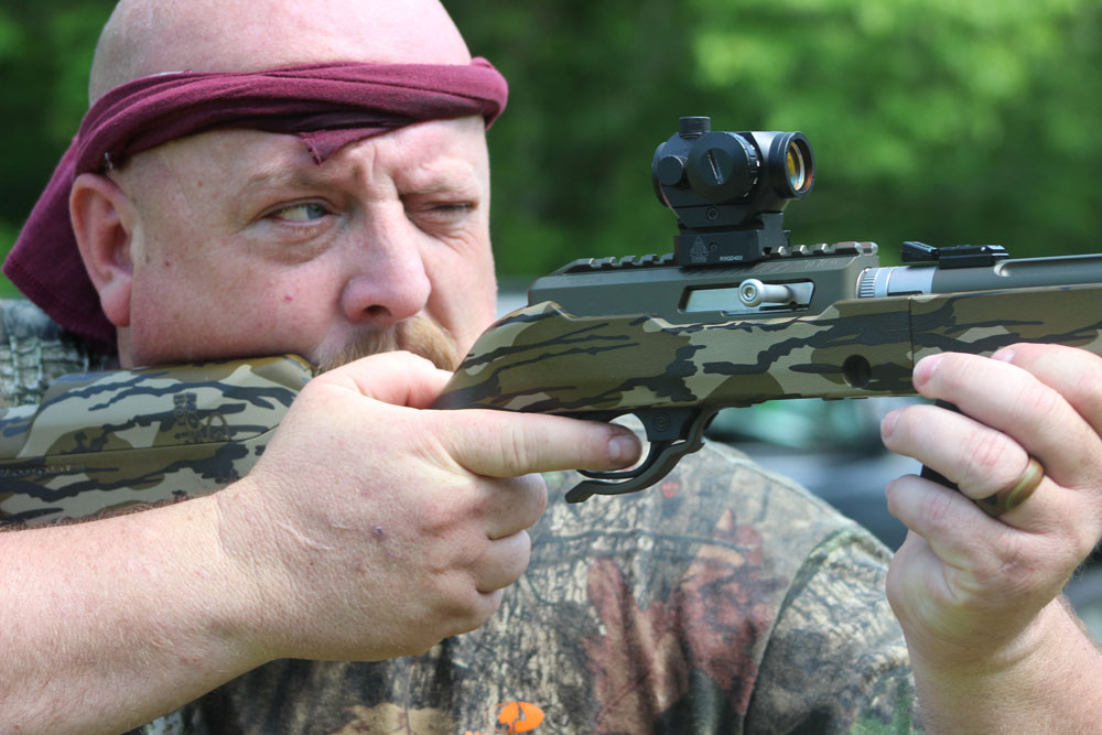Tactical Solutions Takedown Rifle test