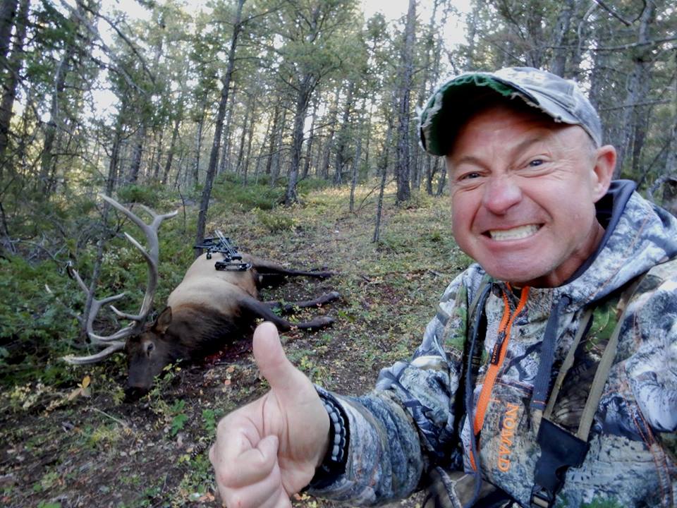 Mark Kayser DIY Public Land Elk Hunt Selfie