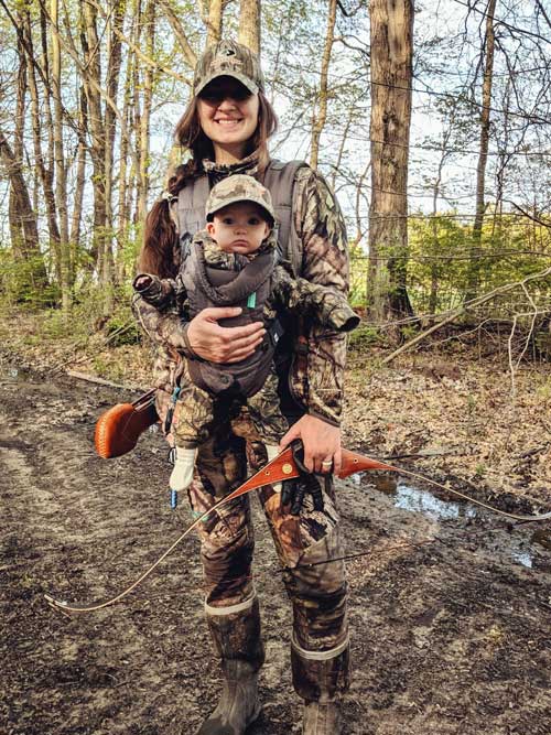 turkey hunting with a toddler