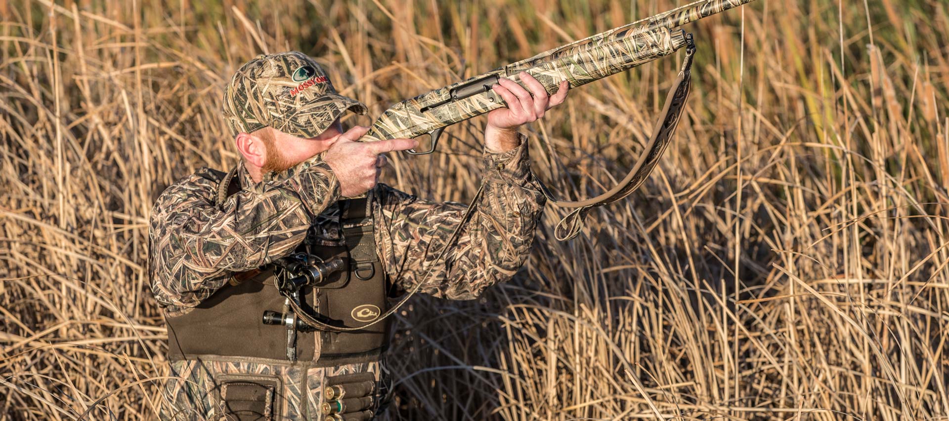 Mossy Oak Shadow Grass Blades Lifestyle Photo