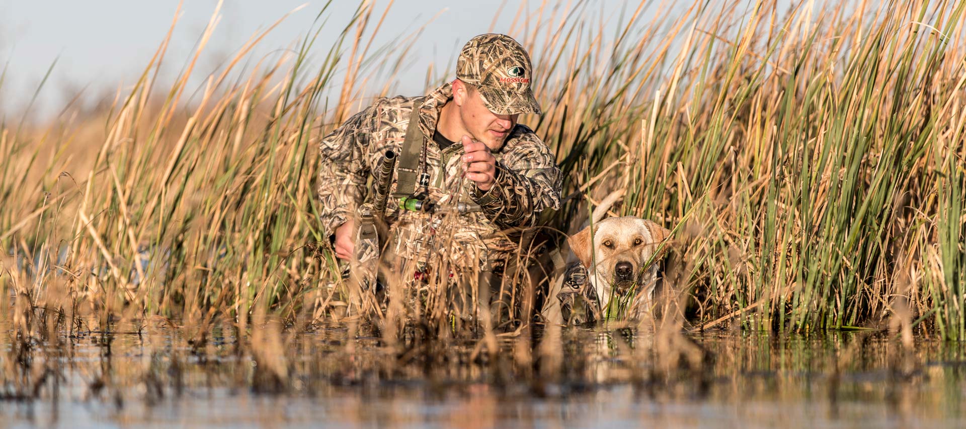 Mossy Oak Shadow Grass Blades Lifestyle Photo