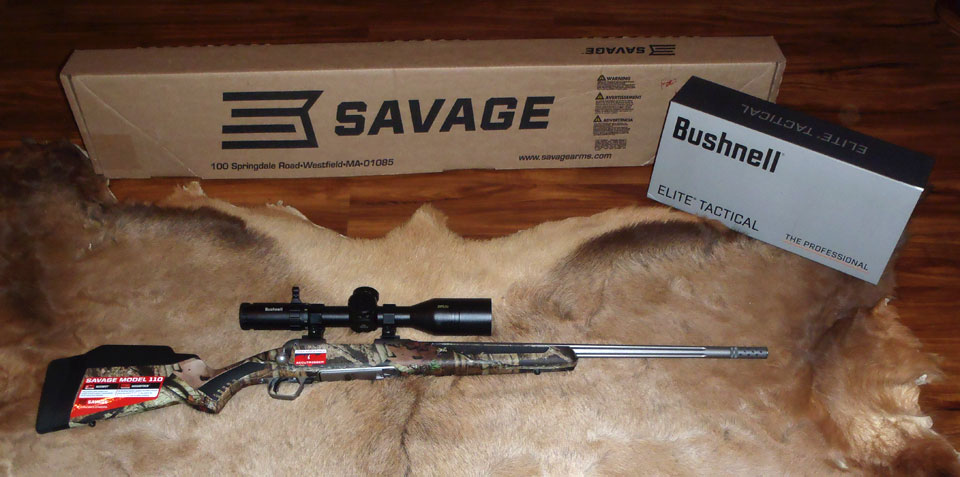 Savage 110 Bear Hunter unboxed