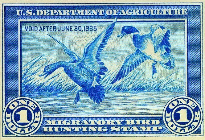 first duck stamp