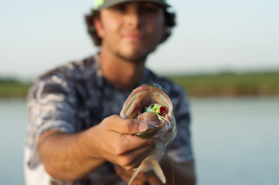 Tristen Turley topwater bass baits