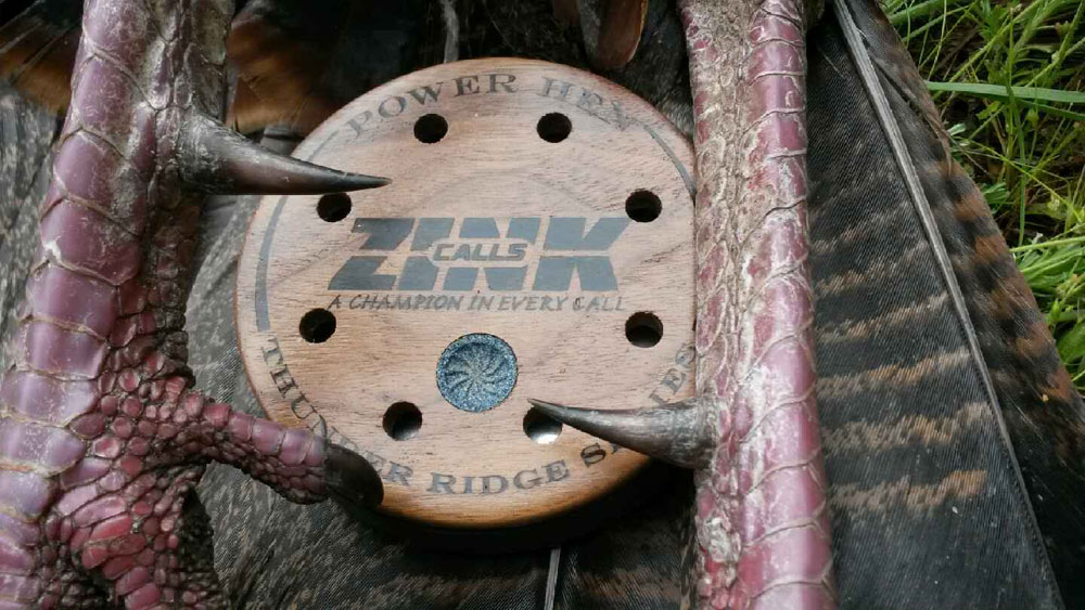 Zink turkey call