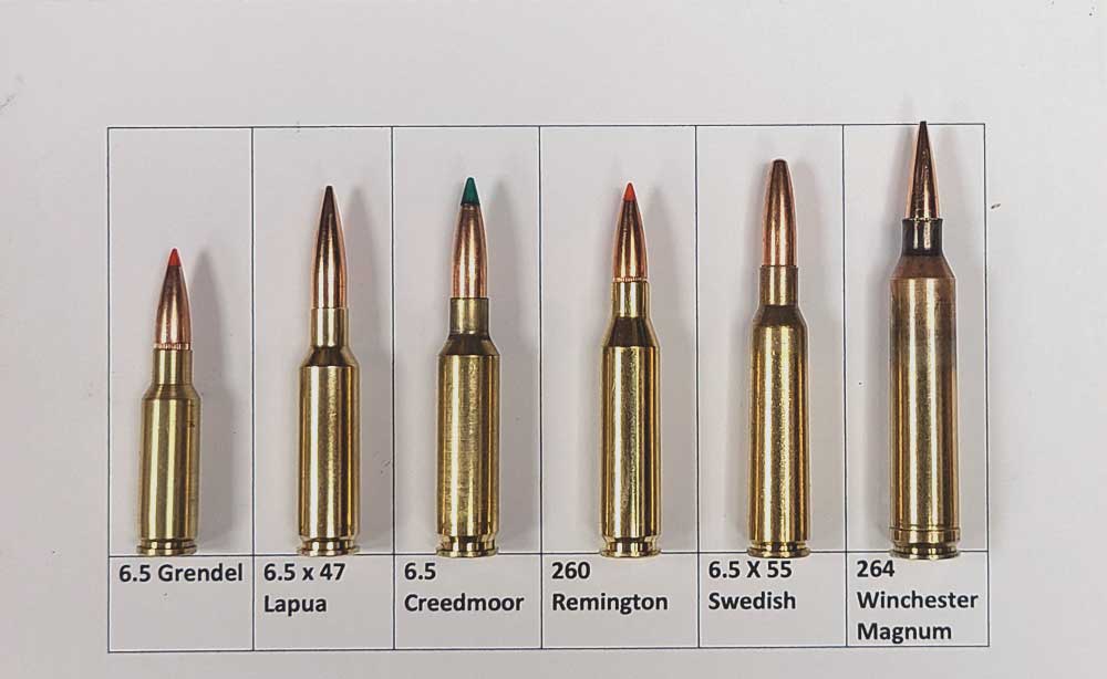 6.5 Caliber Cartridges