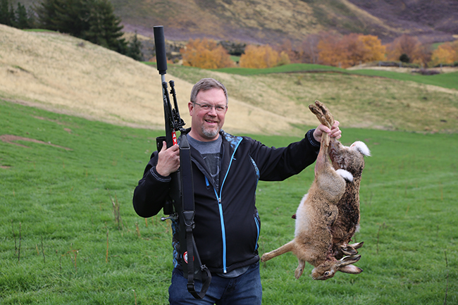 New Zealand hares