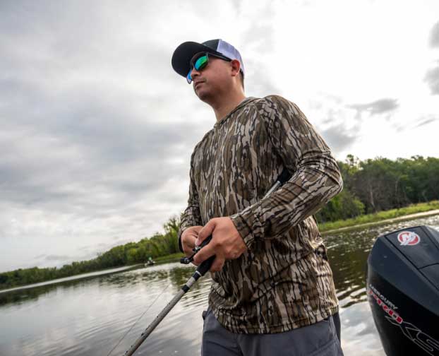 AFTCO camo fishing shirt