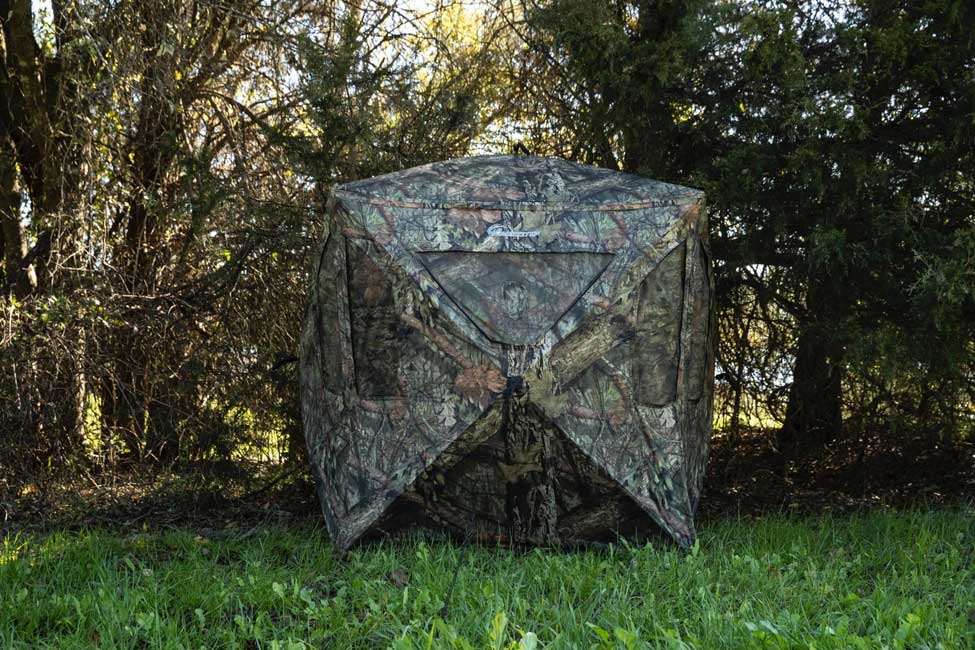 Mossy Oak Ameristep Brickhouse blind Walmart