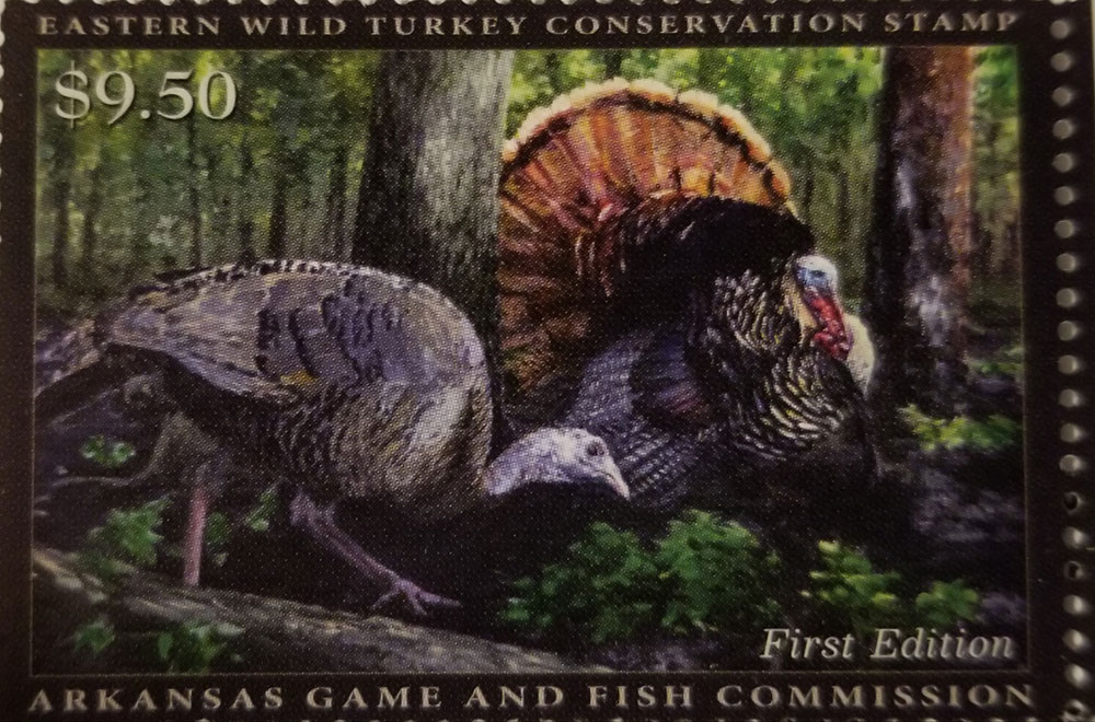 Arkansas turkey stamp