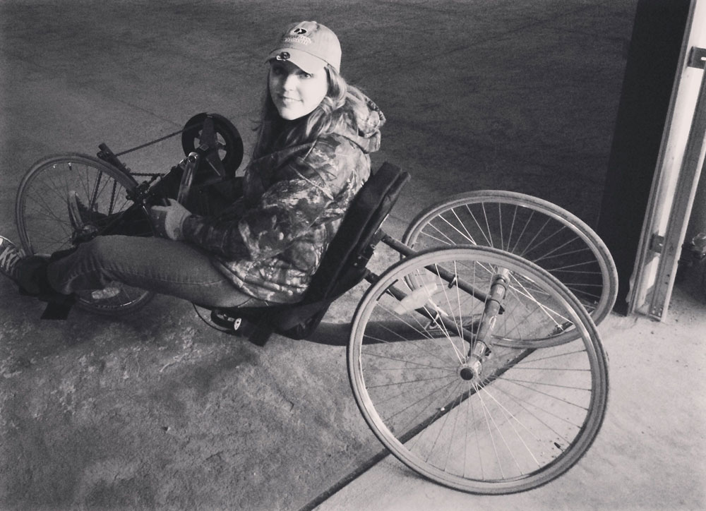 Ashlee Lundvall adaptive hunting equipment