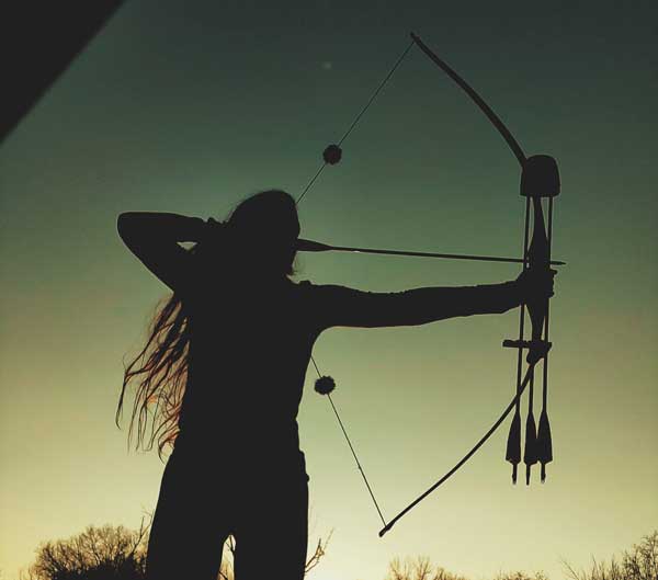 Beka Garris traditional archery