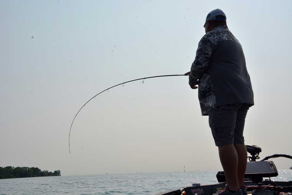 Bill Lowen fishing