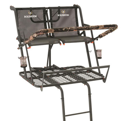 two-person ladder stand