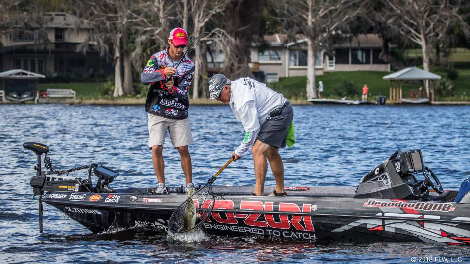 Brandon Cobb fishing